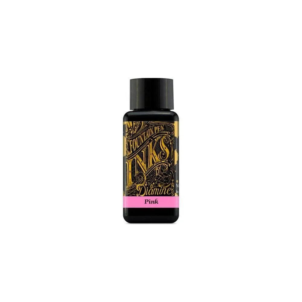 Diamine Ink Bottle (30ml / 80ml) - Pink