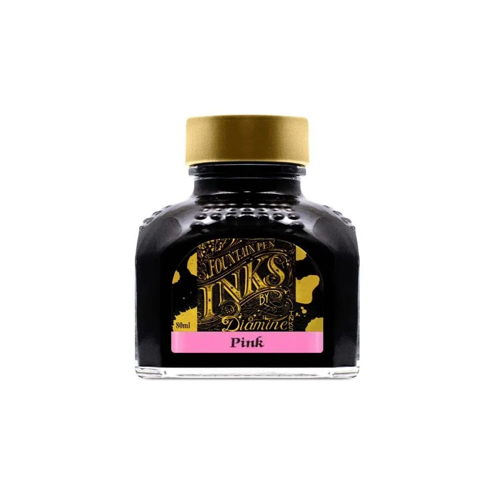 Diamine Ink Bottle (30ml / 80ml) - Pink