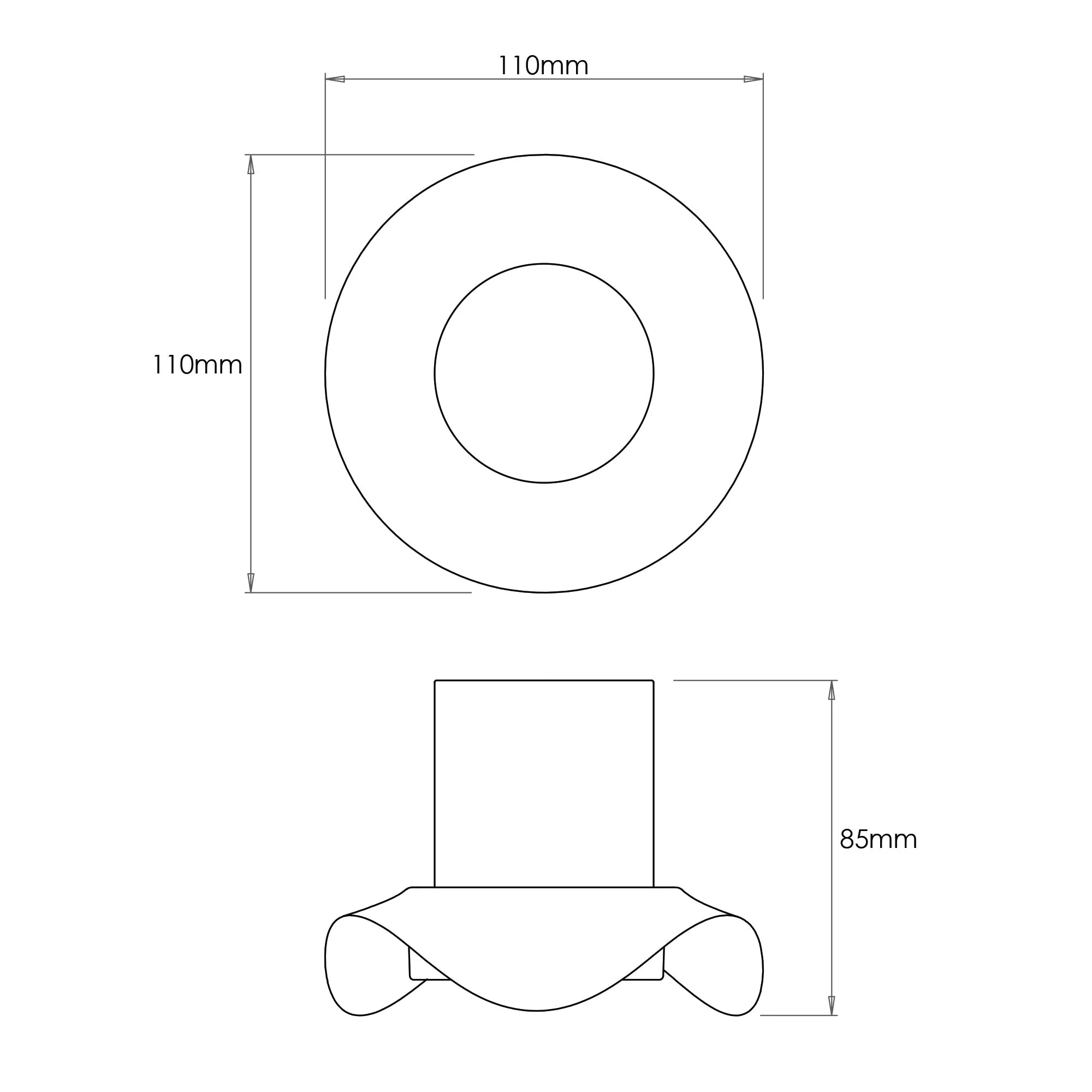 Drift Tealight Holder, Set of 2