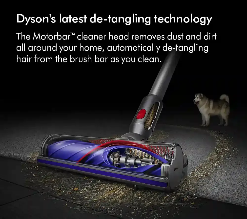 Dyson V11 Extra Cordless Vacuum Cleaner With Up To 60 Minutes Run Time, Nickel/Red