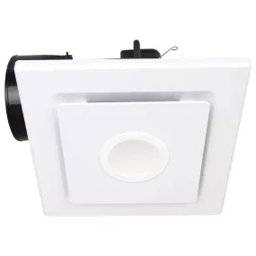 Emeline II Large Square Exhaust Fan with LED Light