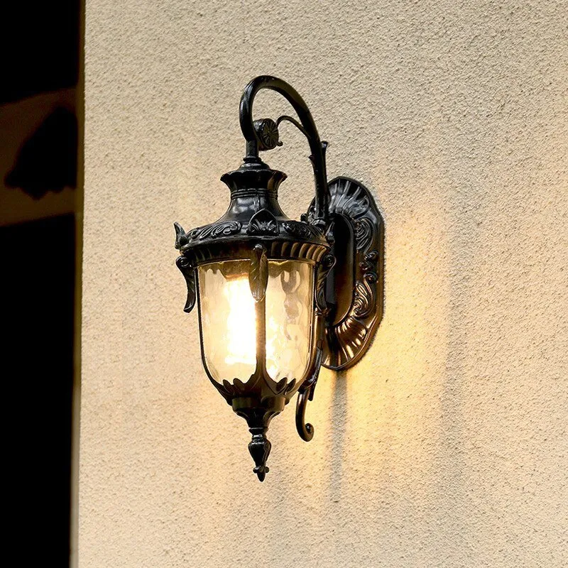 European Retro Garden Yard Porch Light