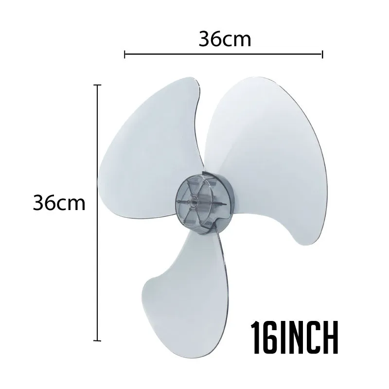 Fan Blade Replacement ABS 16" Desk Fan , Stand Fan, Wall Fan (FBC16)