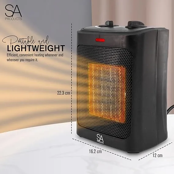 Fan Heater Ceramic mini 2000W | 1200W (2 settings plus fan mode)