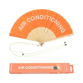 Fan "Air Conditioning", Orange