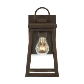 Founders 12 In. Outdoor Wall Light Antique Bronze Finish