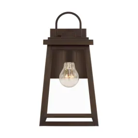 Founders 14 In. Outdoor Wall Light Antique Bronze Finish