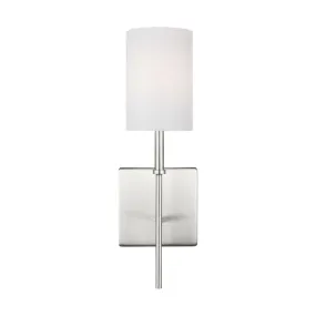 FOXDALE 15 in. Bath Sconce Brushed Nickel finish