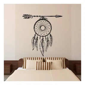 GADGETS WRAP Arrow Feathers Dream Catcher Wall Decoration Decal Sticker