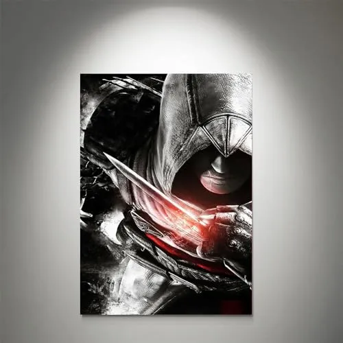 GADGETS WRAP Canvas Gallery Wrap Framed for Home Office Studio Living Room Decoration (11x14inch) - Assassins Attack Mode