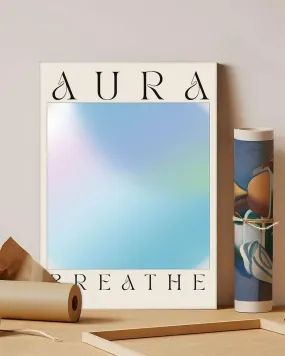 GADGETS WRAP Canvas Gallery Wrap Framed for Home Office Studio Living Room Decoration (11x14inch) - Aura Breathe Poster