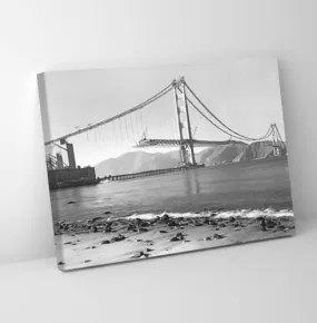 GADGETS WRAP Canvas Gallery Wrap Framed for Home Office Studio Living Room Decoration (11x9inch) - Golden Gate Bridge (4)