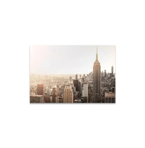 GADGETS WRAP Canvas Gallery Wrap Framed for Home Office Studio Living Room Decoration (11x9inch) - New York City Poster Poster