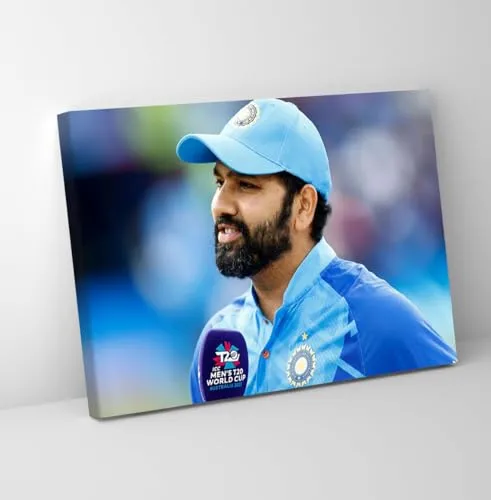 GADGETS WRAP Canvas Gallery Wrap Framed for Home Office Studio Living Room Decoration (11x9inch) - Rohit Sharma Smiling