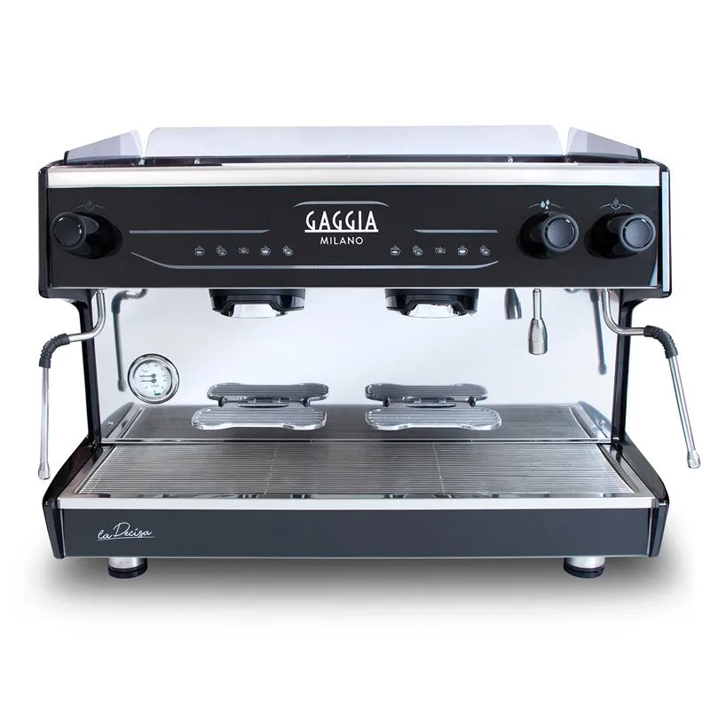 Gaggia La Decisa 2 Group Espresso Machine Black