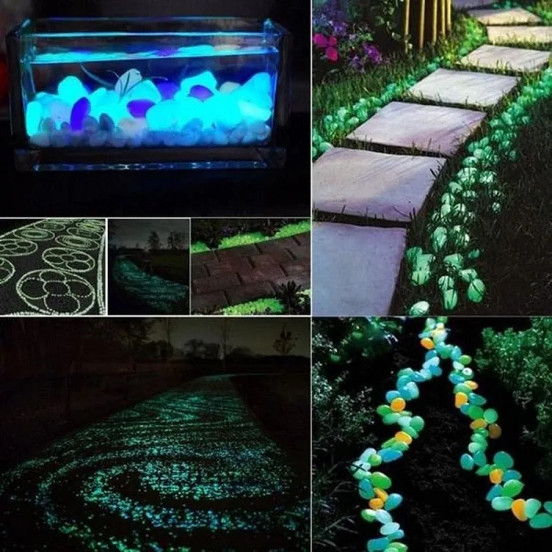 Garden Pebbles Glow Stones