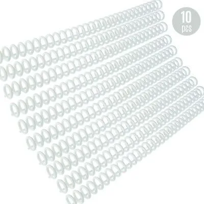 GBC Binding  Comb 10 mm - White x100