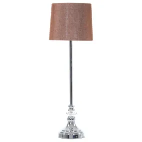 Genoa buffet lamp with coffee shade