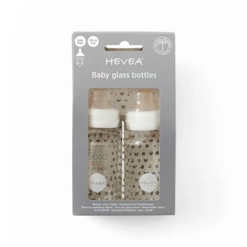 Glass Bottles - 2 Pack