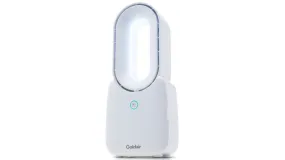 Goldair Bladeless Colour Changing Personal Desk Fan - White / 3 Speed Settings