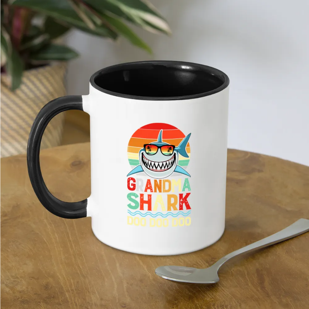 Grandma Shark Doo Doo Doo Coffee Mug