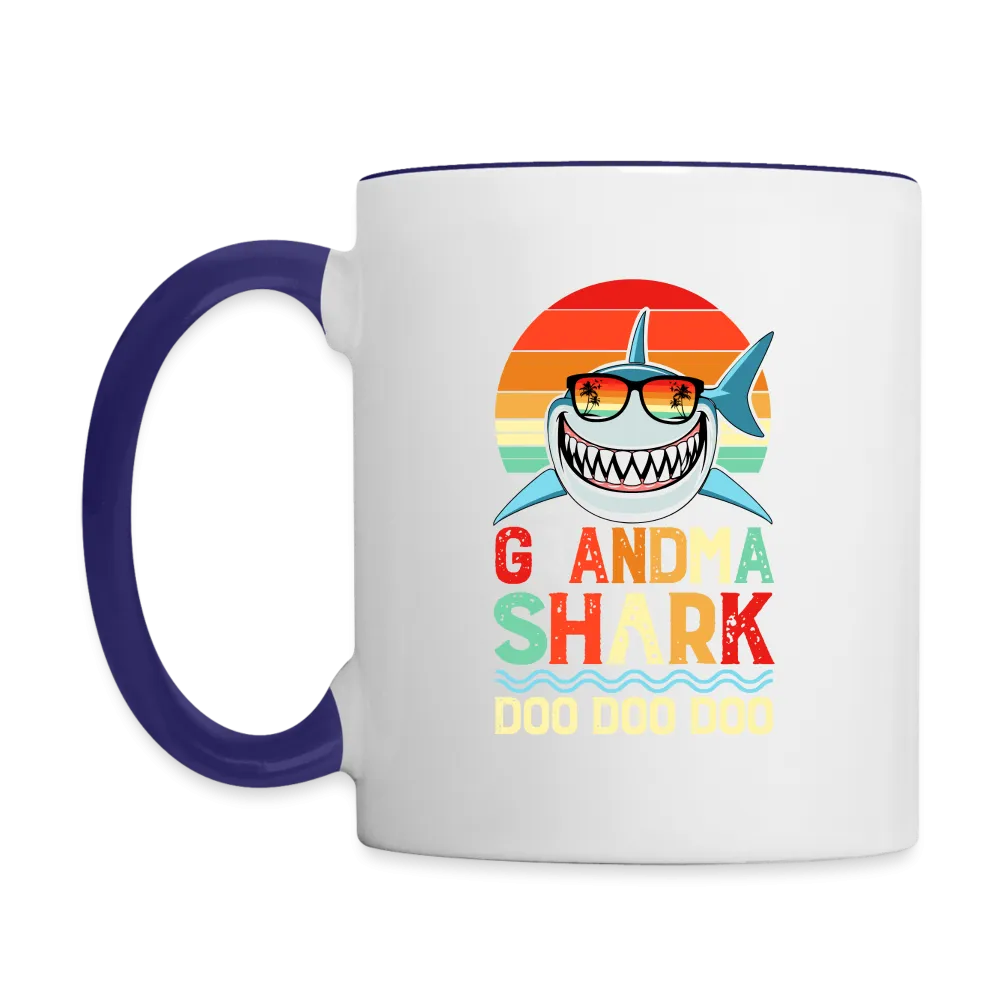 Grandma Shark Doo Doo Doo Coffee Mug