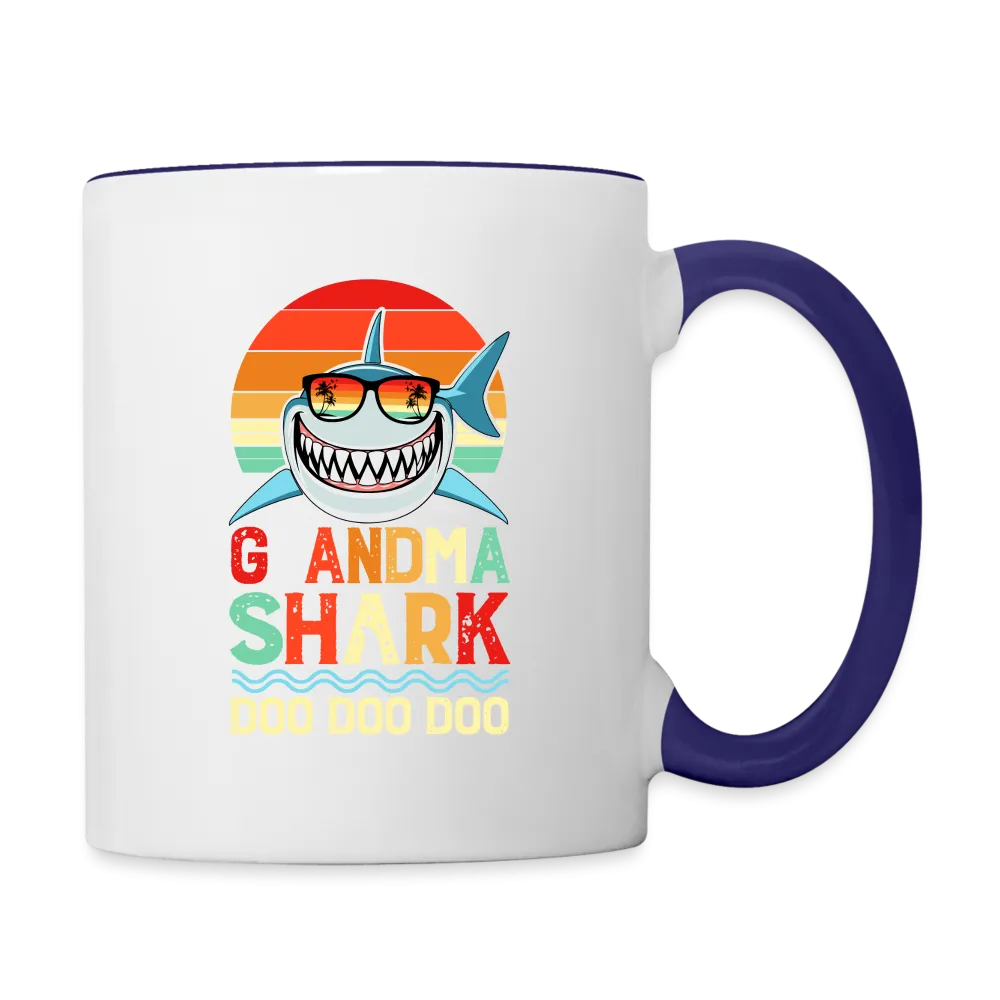 Grandma Shark Doo Doo Doo Coffee Mug