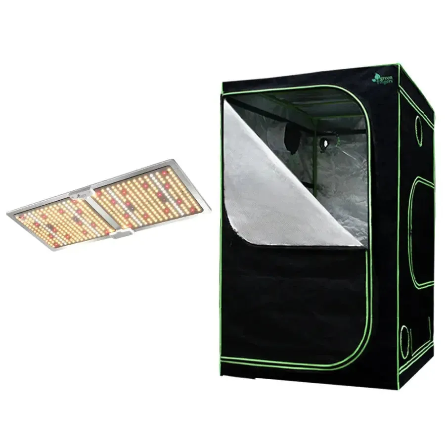 Green Fingers Grow Tent 2200W LED Grow Light Hydroponics Kits Hydroponic System