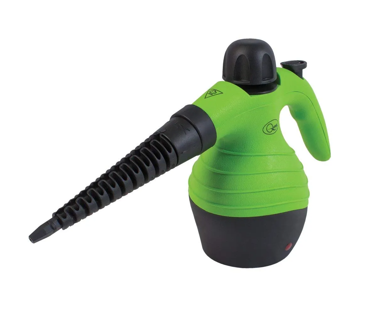 Handheld Steam Cleaner| Multi-Purpose Portable Household Cleaner| 1,000W| 0.25L Water Tank Produces Steam Up To 130°| Green