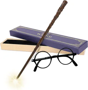 Hermoine Light Wand Toy for Kids Gift with Sunglass Harrypotter