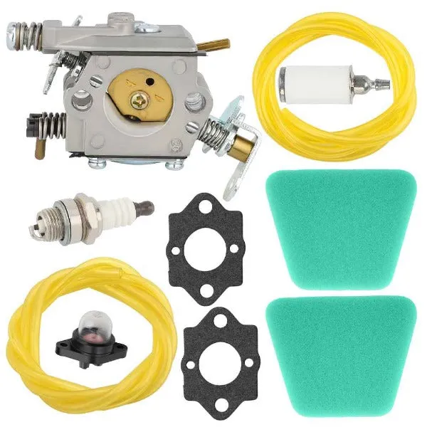 Hipa 545081885 Carburetor Kit for Poulan Woodshark 1950 2150 2375 2075 2450 2550 2375LE Chainsaw Replaces WT-891 530069703