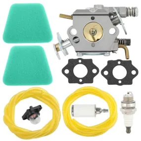 Hipa 545081885 Carburetor Kit for Poulan Woodshark 1950 2150 2375 2075 2450 2550 2375LE Chainsaw Replaces WT-891 530069703