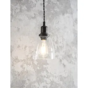 Hoxton Domed Pendant Light | Antique Bronze