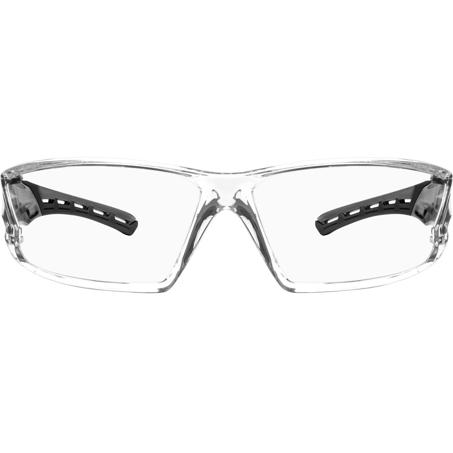 Iron-Fog Premium Grade Anti-Fog Safety Glasses Black Frame, Clear Lens 3085-B-C/A