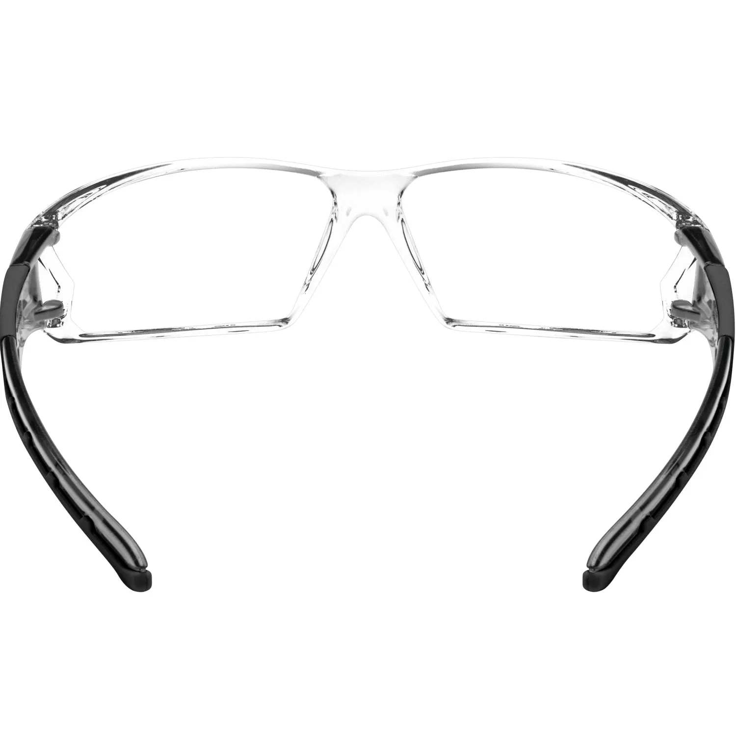 Iron-Fog Premium Grade Anti-Fog Safety Glasses Black Frame, Clear Lens 3085-B-C/A