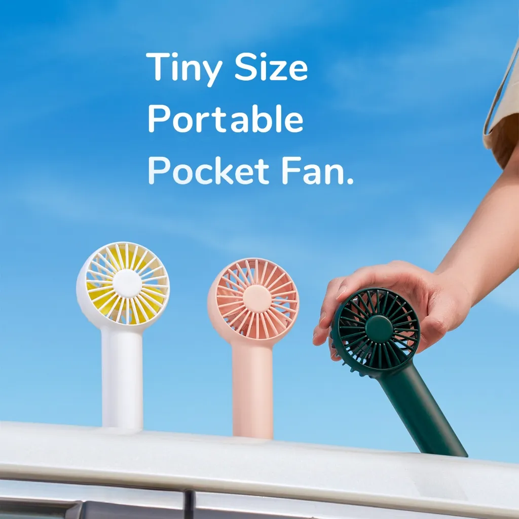 JISULIFE FA20X Mini Handheld Fast Charging Pocket Fan