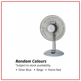 KDK KB-304 30cm/12 Inch Table Fan (Random Colours)