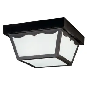 Kichler 9322 Outdoor Plastic Fixtures 2-lt Outdoor Flush Mount