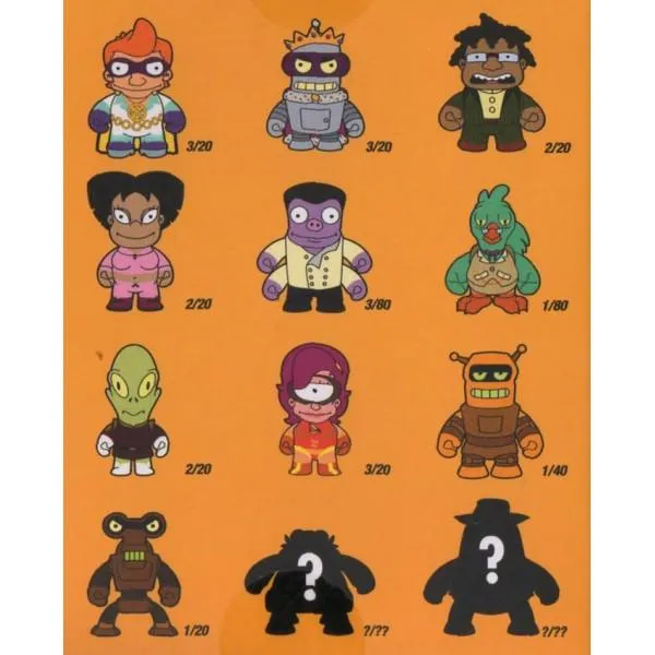 Kidrobot Futurama Mini Figures Series 2: (1 Blind Box)