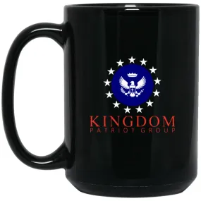 Kingdom Patriot Group 15 oz. Black Mug