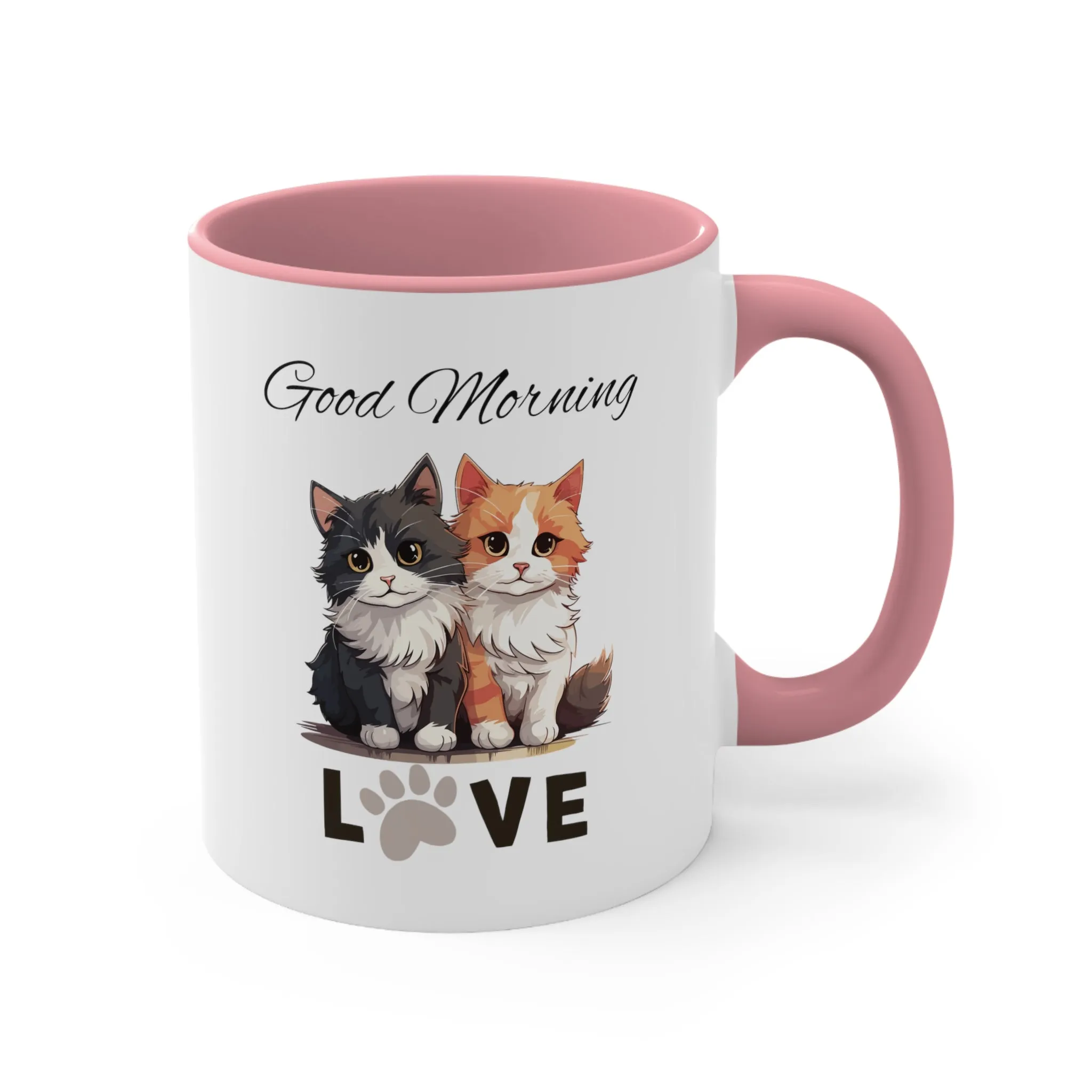 Kitty Love Custom Coffee Mug 11oz