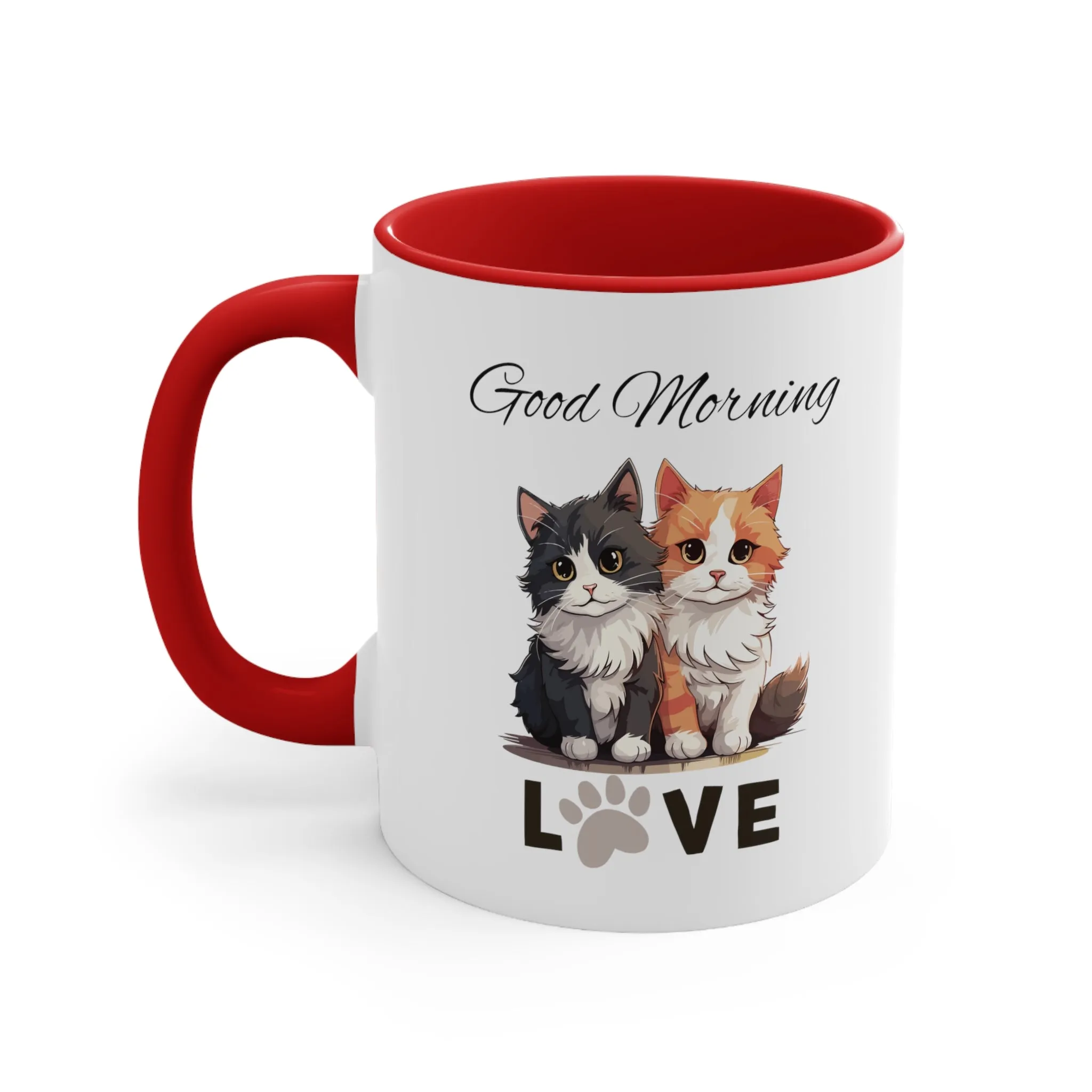 Kitty Love Custom Coffee Mug 11oz