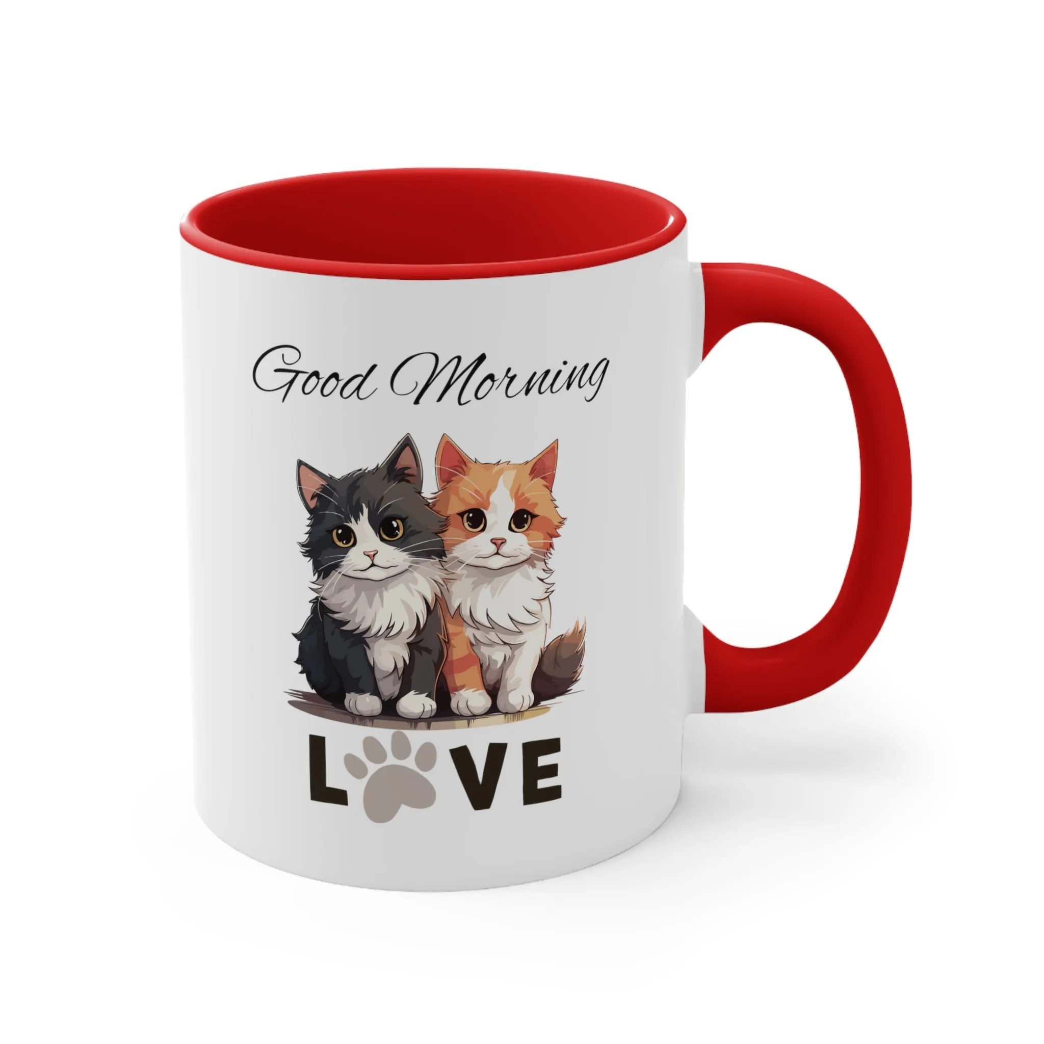 Kitty Love Custom Coffee Mug 11oz