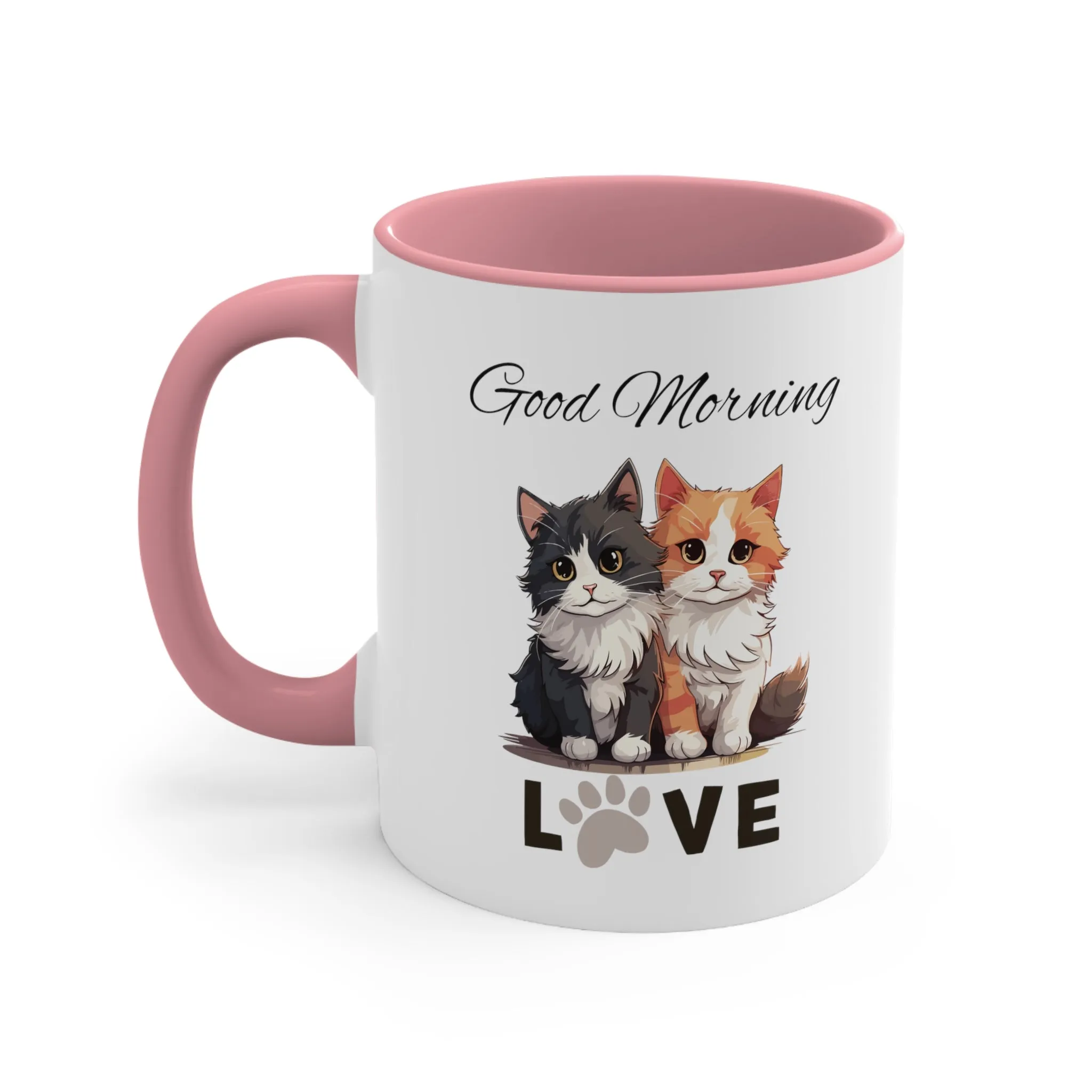 Kitty Love Custom Coffee Mug 11oz