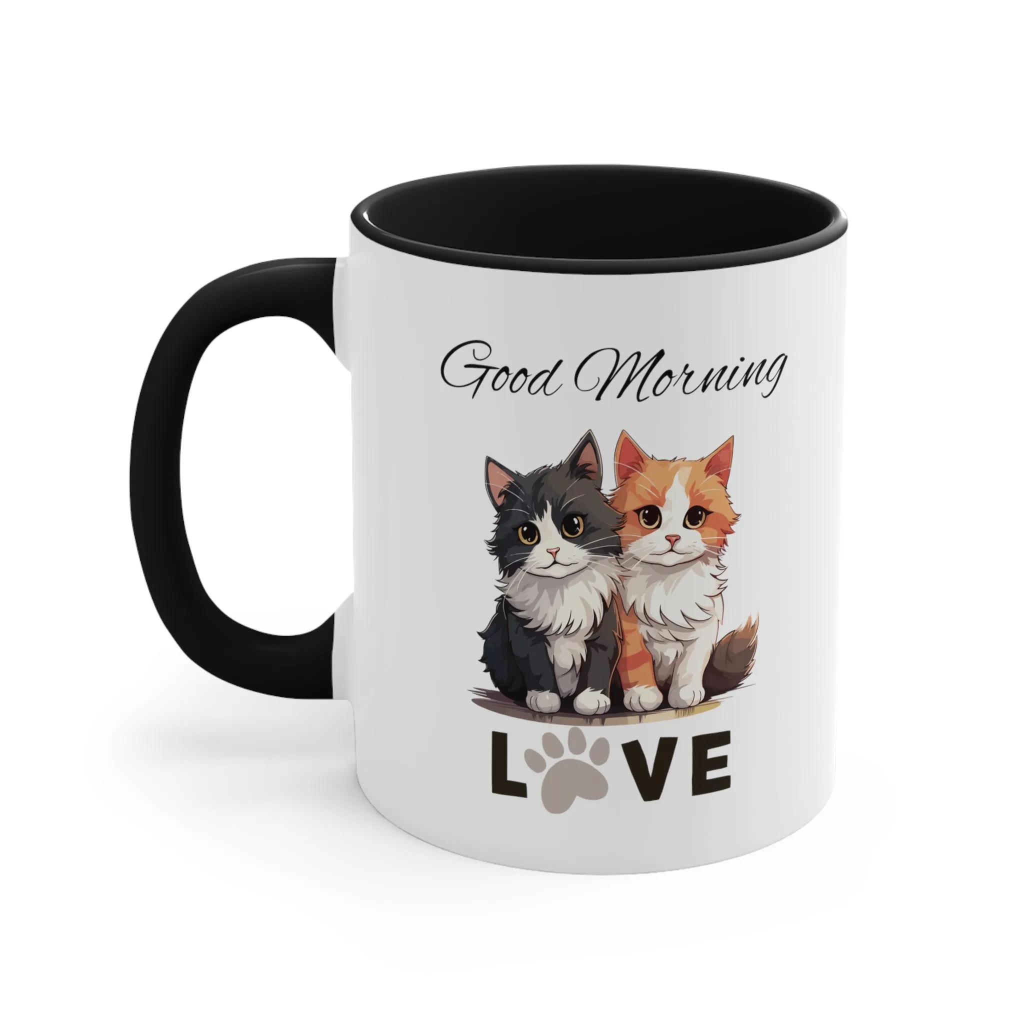 Kitty Love Custom Coffee Mug 11oz