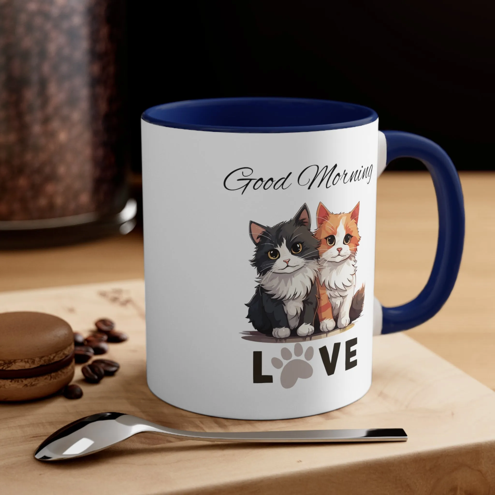 Kitty Love Custom Coffee Mug 11oz