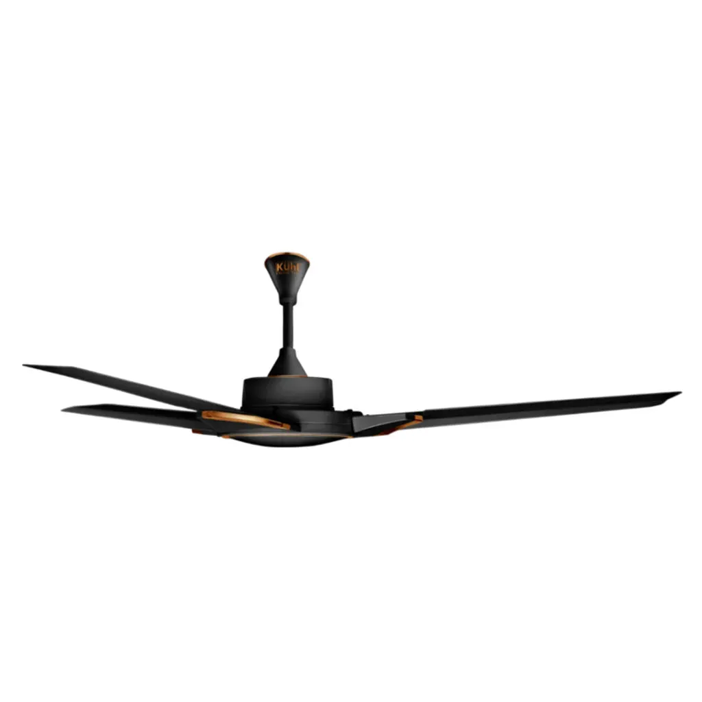 Kuhl Prima A3 BLDC Ceiling Fan With Remote 900 mm Black