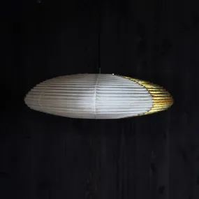 Lantern Lampshade - White & Gold