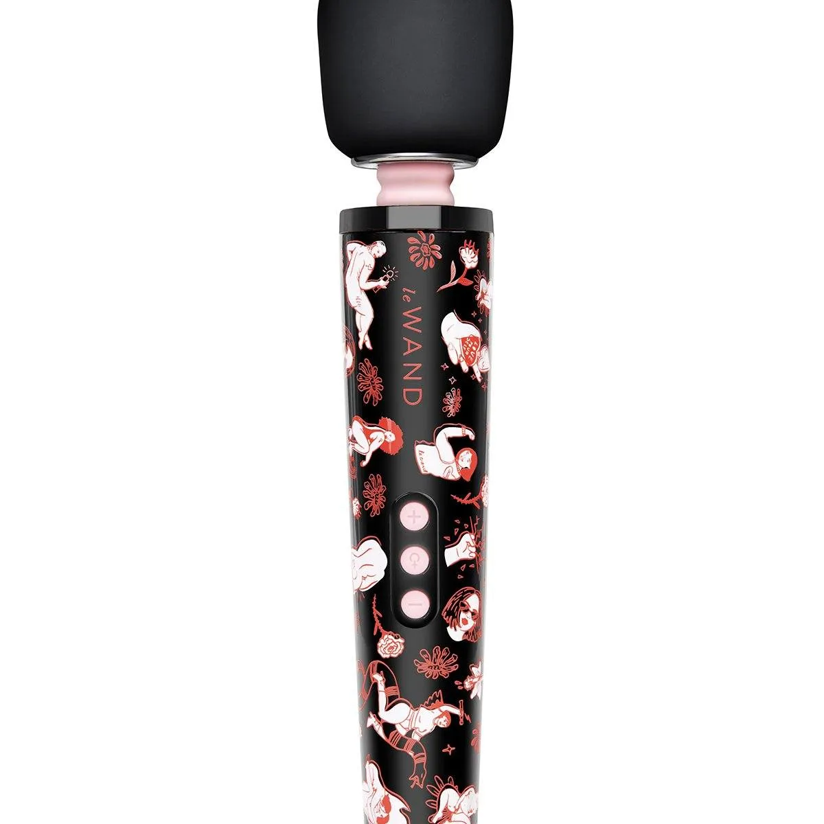 Le Wand “Feel My Power” Femme-Themed Rechargeable, Cordless Wand Massager