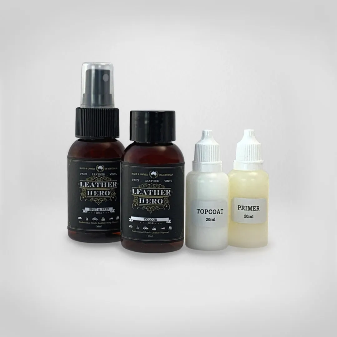 Leather Repair & Recolour Kit - Aniline Ember